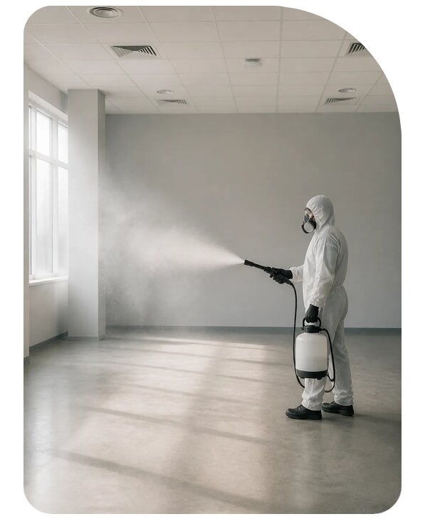 Обеззараживание помещений в Железнодорожном по цене от 3076 р. | Сенат-Жлз
